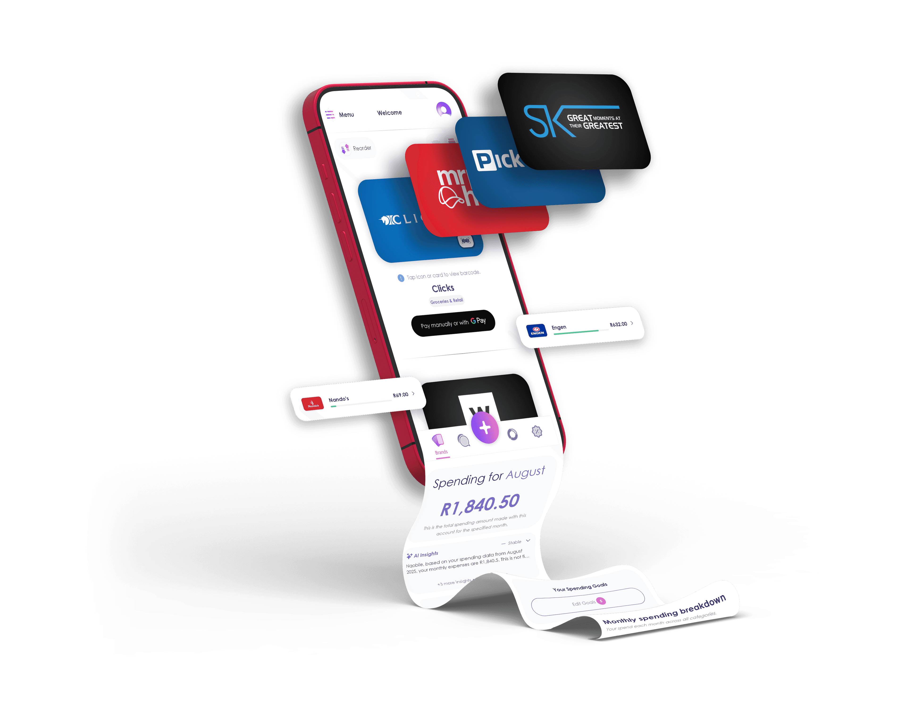 CardSpace App Interface